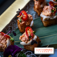 Hokusai - restaurant japonais fusion - Paris 16e - les photos  -  Crujiente de thon epicé: