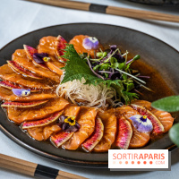 Hokusai - restaurant japonais fusion - Paris 16e - les photos  -  Saumon Tiradito