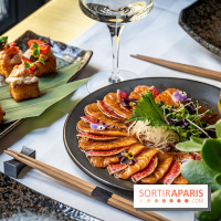 Hokusai - restaurant japonais fusion - Paris 16e - les photos  -  Crujiente de thon epicé et saumon tiradito