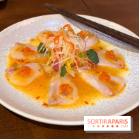 Kiku - Carpaccio de daurade royale