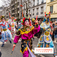 Défilé du Nouvel an Lunaire - Chinois 2025 Paris 13e - les photos