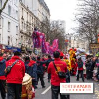 Défilé du Nouvel an Lunaire - Chinois 2025 Paris 13e - les photos