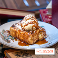 Le Bistro des Livres, le restaurant français pour les amoureux des bouquins -  pain perdu