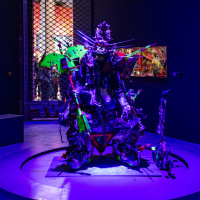 Alphabeta Sigma (Face A) : nos photos de l'exposition de Rammellzee au Palais de Tokyo