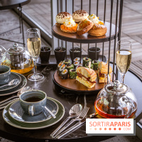 Le tea time éphémère face à la Tour Eiffel au Pullman - A7C02497