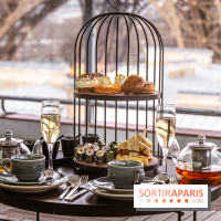 Le tea time éphémère face à la Tour Eiffel au Pullman - A7C02492