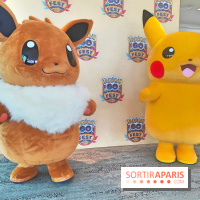 Pokémon Go Fest Paris 2025 - Pikachu et Evoli