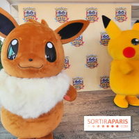 Pokémon Go Fest Paris 2025 - Pikachu et Evoli