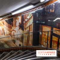 Station Abbesses - métro parisien - A7C02736