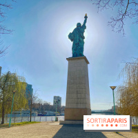 Île aux Cygnes - Statue de la Liberté
