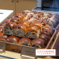 Chamboule boulangerie artisanale Paris 18e - brioches à la coupe