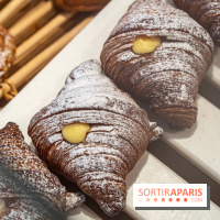 Chamboule boulangerie artisanale Paris 18e - croissant crème