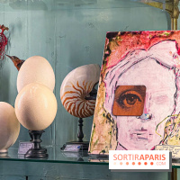 L'exposition gratuite des œuvres de Johnny Depp dans un cabinet de curiosités parisien - image00042