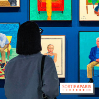 David Hockney : la plus grande exposition retrospective de l'artiste à la Fondation Louis Vuitton - IMG 8595 jpg