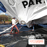 Ballon de Paris au parc André-Citroën : nos photos du gonflement - Ballon de Paris Generali 5