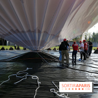 Ballon de Paris au parc André-Citroën : nos photos du gonflement - Ballon de Paris Generali 11
