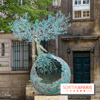 Exposition en plein air des œuvres monumentales d'Andrea Roggi, quartier Faubourg Saint-Honoré - image00022