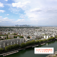Ballon de Paris au parc André-Citroën : nos photos du vol à bord de l'aéronef -  visuel Paris - vue aérienne Paris - vue toit Paris