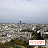 Ballon de Paris au parc André-Citroën : nos photos du vol à bord de l'aéronef -  visuel Paris - vue aérienne Paris - vue toit Paris