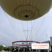 Ballon de Paris au parc André-Citroën : nos photos du vol à bord de l'aéronef - Vol Ballon Generali 
