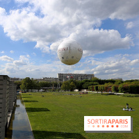 Ballon de Paris au parc André-Citroën : nos photos du vol à bord de l'aéronef - Vol Ballon Generali 