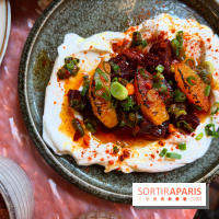 Mazmez - Labné betteraves et agrumes rôtis