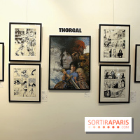 Rétrospective Grzegorz Rosinski, nos photos de l'expo gratuite à Paris - Expo Thorgal 15