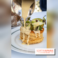 Les Chasses, le restaurant insolite avec une superbe terrasse à l'Abbaye des vaux de Cernay dans les Yvelines