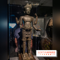 Exposition Bronzes royaux d'Angkor, un art du divin au Musée Guimet