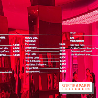 Good Girl Coffee Shop : le café-pop up experientiel du nouveau parfum de Carolina Herrera, à Paris