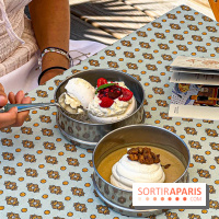 La terrasse estivale du Printemps Haussmann 2025 avec vue sur Paris et la Tour Eiffel  - image00006