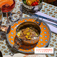 La terrasse estivale du Printemps Haussmann 2025 avec vue sur Paris et la Tour Eiffel  - image00022