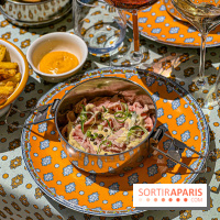 La terrasse estivale du Printemps Haussmann 2025 avec vue sur Paris et la Tour Eiffel  - image00026