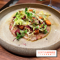 Table Penja - Carpaccio de tête de veau