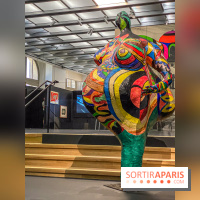 Niki de Saint Phalle, Jean Tinguely, Pontus Hultén : nos photos de l'expo inédite au Grand Palais