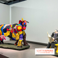 Niki de Saint Phalle, Jean Tinguely, Pontus Hultén : nos photos de l'expo inédite au Grand Palais