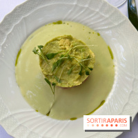 Patio terrasse La Réserve Paris - Ceviche de daurade