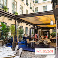 Maison Delano restaurant et terrasse cachée Paris 8e - terrasse