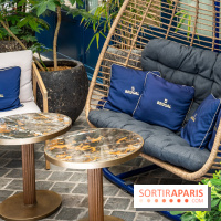 Maison Delano restaurant et terrasse cachée Paris 8e - terrasse