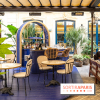 Maison Delano restaurant et terrasse cachée Paris 8e - terrasse