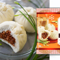 Les Banh Bao chez HOA NAM - brioche asiatique packaging