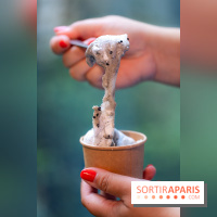 Le pop-up de glace Café Isaka à la Samaritaine avec salon de thé