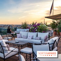 Céleste, le bar estival en rooftop du Cheval Blanc se dévoile