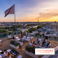Céleste, le bar estival en rooftop du Cheval Blanc se dévoile