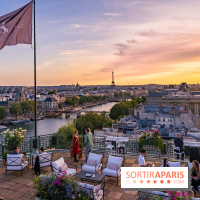 Céleste, le bar estival en rooftop du Cheval Blanc se dévoile