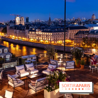 Céleste, le bar estival en rooftop du Cheval Blanc se dévoile