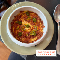 Schnock - Crème passion, crumble chocolat