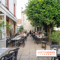 Le Café de la Paix à Bourron-Marlotte - 77 - A7C02633