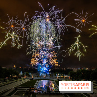 Le feu d’artifice du 14 juillet 2025 de Paris - les photos