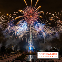 Le feu d’artifice du 14 juillet 2025 de Paris - les photos